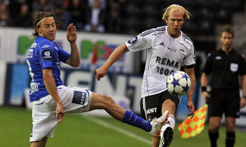 SCORING OG ASSIST: Mikael Dorsin var sv�rt sentral i seieren mot Molde. Foto: Ned Alley/SCANPIX