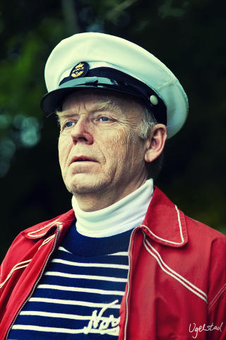 Kongen: I filmen �Kommand�r Treholt & Ninjatroppen�
som g�r p� kino n�, spiller Trond-Viggo kong Olav.