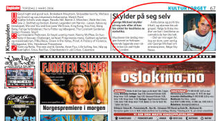 MICHAEL GEORGE HENGT UT SOM GEORGE MICHAEL: Feil bilde kom p� trykk da Dagbladet skrev om den britiskgreske popsangerens George Michaels narkoarrestasjon i 2006. Oslo-gutten Michael George hadde ingenting med saken � gj�re.