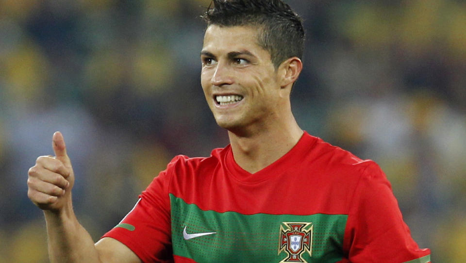 FIKK PASSET P�SKREVET AV DRILLO: - Ronaldo er ikke en spiller etter mitt hjerte, fastslo Drillo overfor Dagbladet i 2006. I dag modererte han seg noe, men st�r fast ved at portugiseren mangler noen egenskaper for � v�re komplett. Foto: AP Photo/Armando Franca/Files