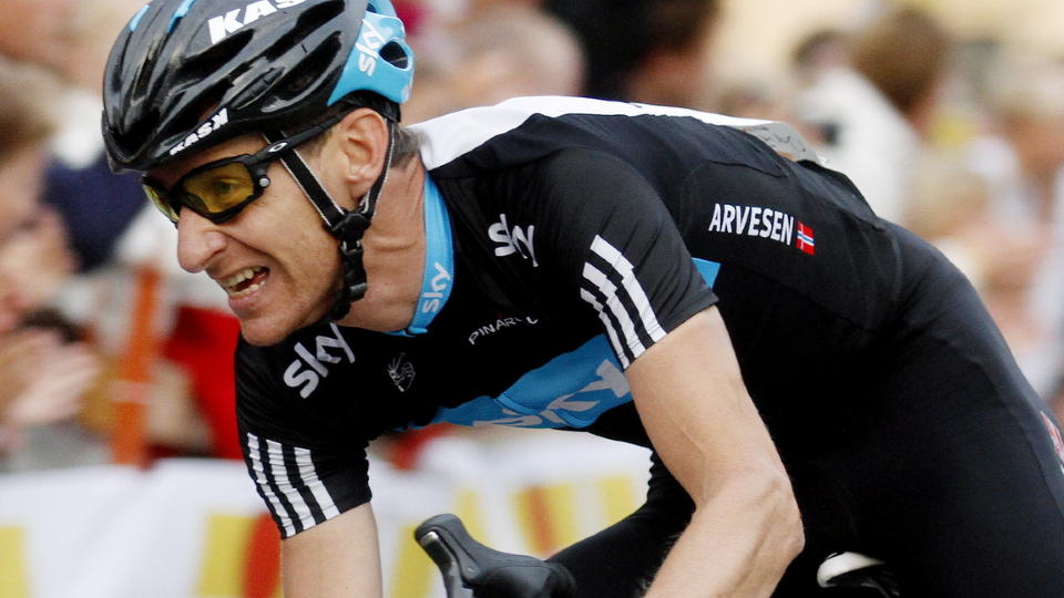 TRIST: Kurt Asle Arvesen deltar ikke i Vuelta a Espa�a sier han kjente til at mass�ren var kritisk syk. Foto: Kyrre Lien, Scanpix