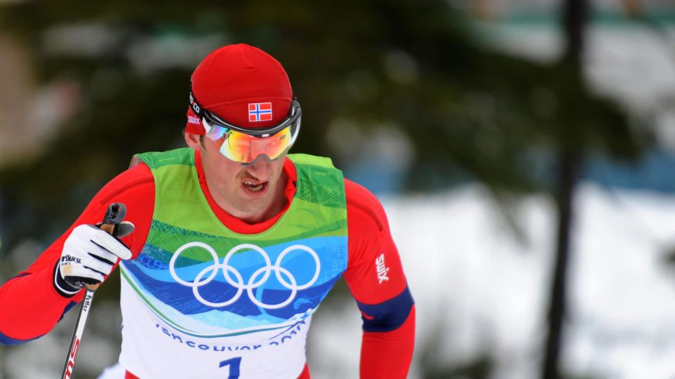 VIL SPARE KREFTER: Petter Northugs store m�l i VM p� hjemmebane er � vinne femmila. Derfor st�r han trolig over en av de andre �velsene for � ha friske bein. Foto:   AFP PHOTO / ALBERTO PIZZOLI
