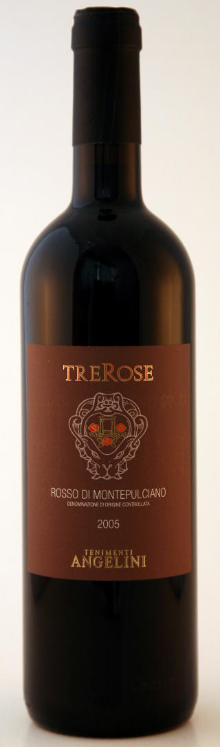TERNINGKAST SEKS: Trerose Rosso di Montepulciano 2008, Temnimenti Angelini.