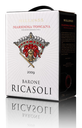 BAG IN BOX: Barone Ricasoli Mille855 2009.