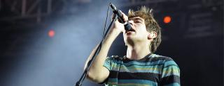 ANDRE HALVPART: James Righton i Klaxons. Foto: Andreas Pessenleher/EPA/Scanpix
