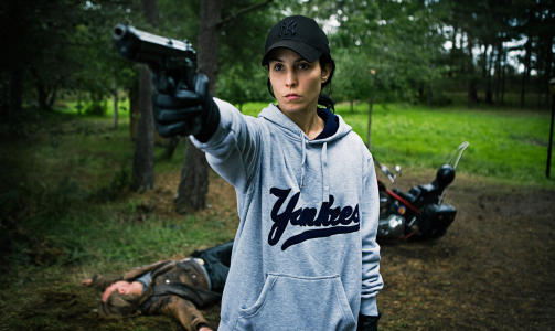 FILM-SALANDER: Noomi Rapace spilte rollen som Lisbeth Salander i filmatiseringen av Stieg Larssons b�ker. Foto: Knut Koivisto, Music Box Films, AP/Scanpix