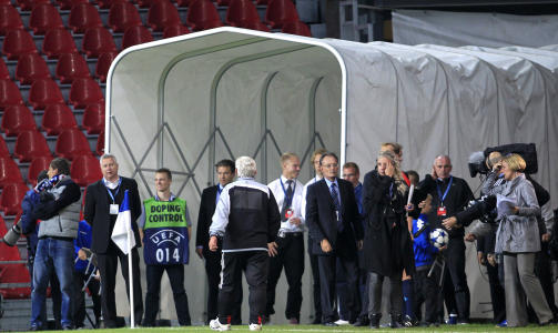 UTSL�TT: Det ble ikke noe nytt Champions League-eventyr p� Nils Arne Eggen. Foto: Gorm Kallestad / Scanpix