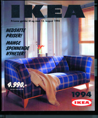 90-TALLSRUTER: Mange spennende nyheter, lovte IKEA i 1994. Foto: IKEA