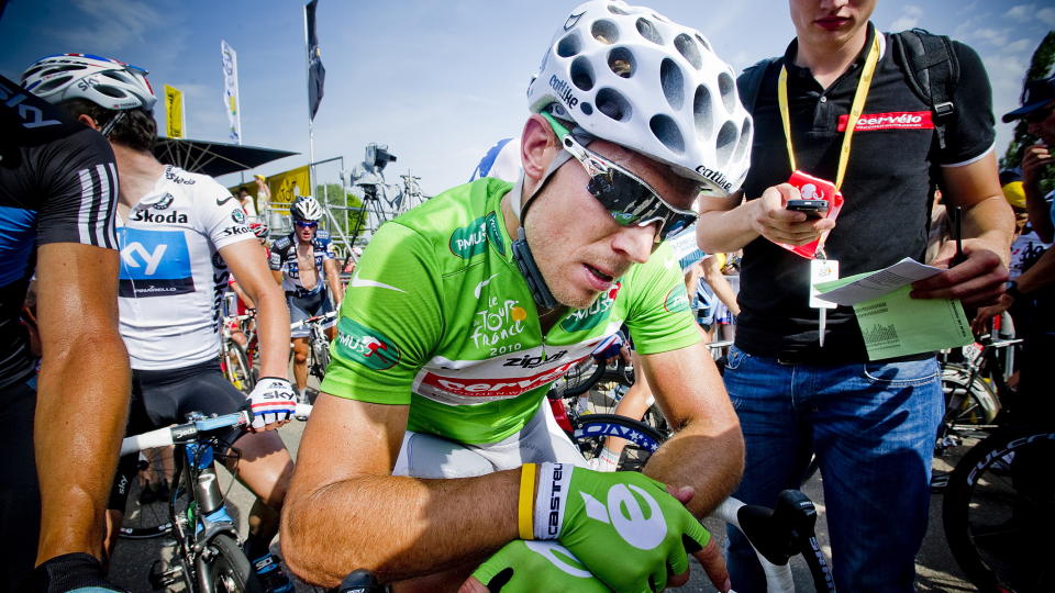 BEKREFTER NY KONTRAKT: Thor Hushovd f�r med seg flere av hjelperytterne sine til Garmin neste sesong. Foto: Thomas Rasmus Skuag, Dagbladet