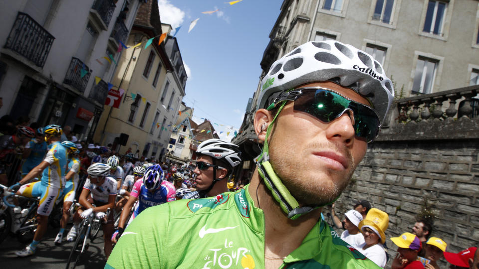 HADDE KONTRAKT ETT �R TIL: N� m� Thor Hushovd finne seg et nytt lag. Mest trolig blir det en fusjon mellom Garmin og hans gamle lag Cerv�lo. Foto:    REUTERS/Eric Gaillard