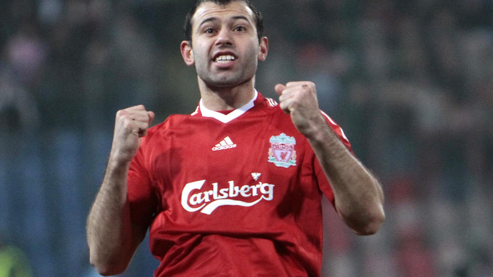 FIKK VILJEN SIN: Javier Mascherano er p� det n�rmeste klar for Barcelona, etter at Liverpool i dag godtok et bud. Foto: AP Photo/Vadim Ghirda