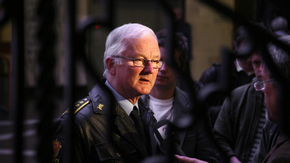 Reagerte raskt: - � komme raskt i gang er helt vesentlig og avgj�rende for � f� en god etterforskning i denne typen alvorlige saker, sier politiinspekt�r Ludvig Strugstad i Nord-Tr�ndelag politidistrikt. Foto: Tom E. �sthuus/Dagbladet