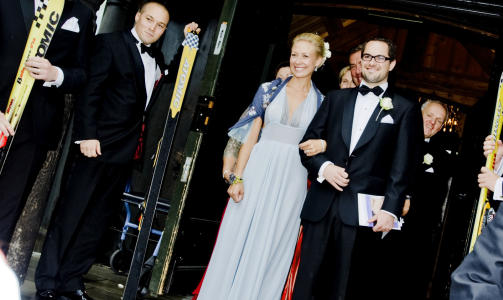 LYKKELIG: Nina Camilla Hagen virket lykkelig p� s�sterens vegne. 

Foto: Thomas Rasmus Skaug  / Dagbladet