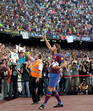 BARCELONA: Katalanerne betalte 66 millioner euro for ett �r siden. Foto: ANDREU DALMAU/EPA