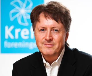 BER FOLK V�RE P� VAKT: Pressesjef Terje Mosnesset i Kreftforeningen. Foto: Thomas Barstad Eckhoff