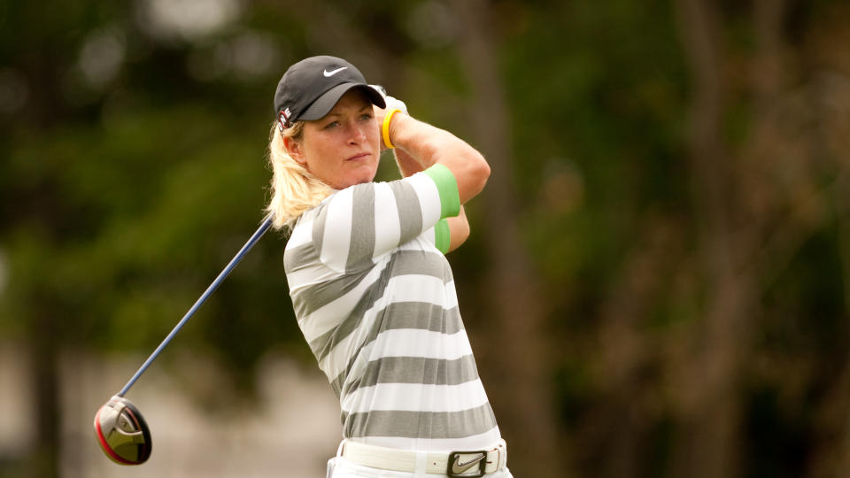 BARE NESTEN: Suzann Pettersen under Canadian Open p� St. Charles Country Club. Foto: SCANPIX/Darren Carroll/Getty Images/AFP