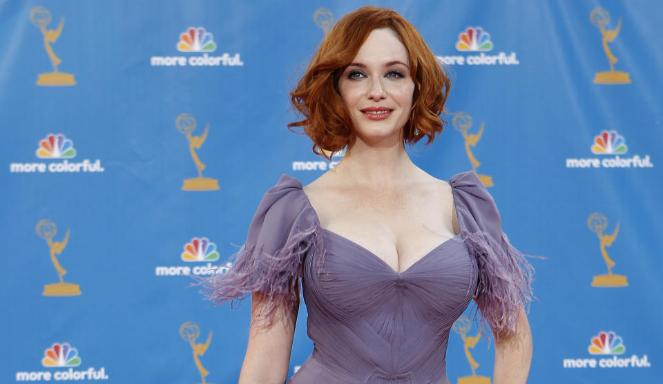 SEXY SEKRET�R: Christina Hendricks spiller i �Mad Men� -  serien som vant den gjeveste Emmy-prisen for tredje �ret p� rad. Foto: STELLA PICTURES