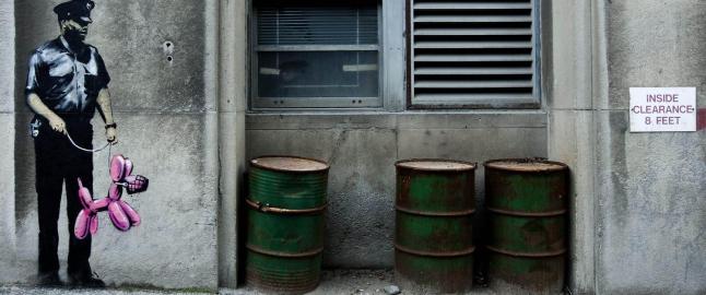 Fikk reddet Banksy-bilde fra renholdsarbeidere