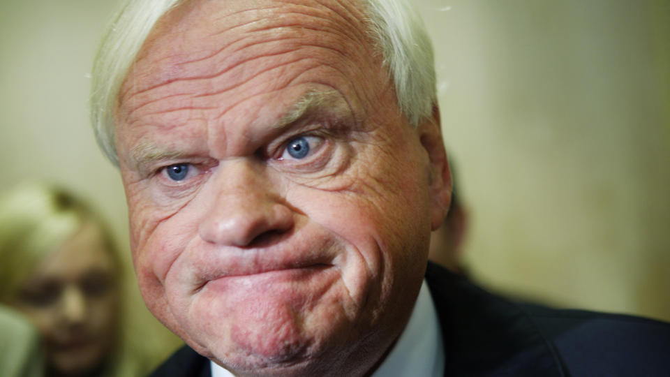  IRRITERT P� SKATTEASKJON MOT SEA DRILL:   N� vurderer verdens rikeste nordmann, John Fredriksen, � ta med seg resten av verdiene ut av Norge. ARKIVFOTO: HEIKO JUNGE, SCANPIX.