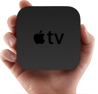 MINDRE MEDIEBOKS: Nye Apple TV er liten, og billig. Men er den �pen og fleksibel nok? Foto: APPLE