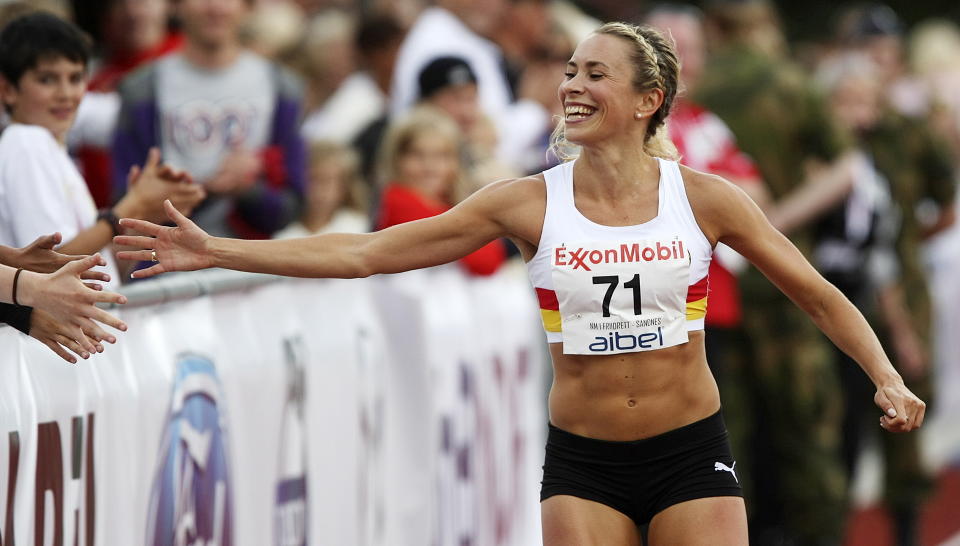 P� 4.-PLASS: Ingvill M�kestad Bovim klarte ikke � forbedre sin ferske, norske rekord p� 800 meter da hun deltok i et internasjonalt stevne i Milano. Hun havnet p� 4.-plass med tida 2.00,68 da s�rafrikanske Caster Semenya vant.Foto: Alf Ove Hansen / Scanpix