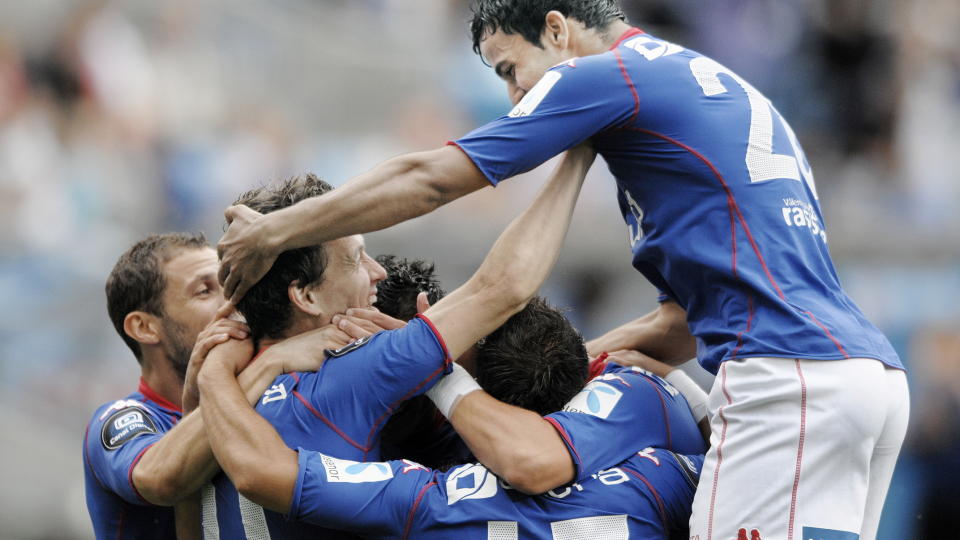 HJEMME: V�lerenga-spillerne h�per p� mer jubel p� Ullevaal stadion de neste fem �rene. Foto: John T. Pedersen/Dagbladet