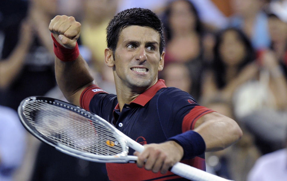 VIDERE: Novak Djokovic er klar for 3. runde i US Open. Foto: SCANPIX/REUTERS/Ray Stubblebine