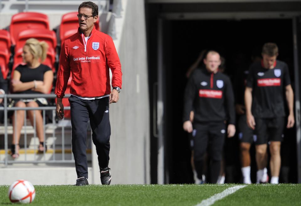 - SKAPT ET MONSTER: Fabio Capello er forbauset over hvordan han har g�tt fra � bli sammenlignet med sir Alf Ramsey til � v�re u�nsket som England-sjef i britiske medier.Foto: SCANPIX/AP Photo/Tom Hevezi