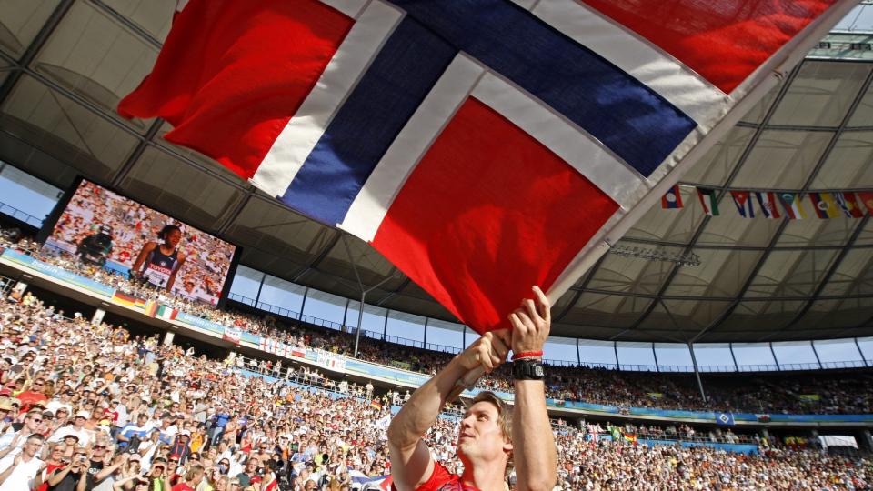 DYRE RETTIGHETER: NRK kan miste TV-rettighetene til friidretts-VM. Etter at Den europeiske kringkastingsunionen (EBU)  mistet rettighetene til VM i 2011 og 2013, har prisen skutt i v�ret.Foto: SCANPIX/EPA/KAY NIETFELD
