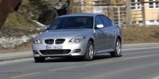 LUKSUS: Flesteparten av leserne ville valgt en BMW 5-serie foran Ford Mondeo og Saab 9-5. Foto: Andreas Handeland