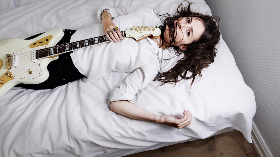 ANALYSE FR�KEDAL: Vokalist, gitarist og tekstforfatter i Harry's Gym og gitarist og vokalist i I Was a King, Anne Lise Fr�kedal, har blitt omtalt som Norges kj�ligste dame. Foto: Lars Myhren Holand