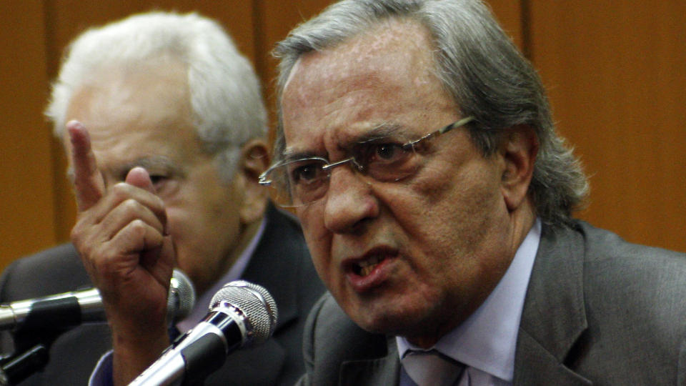 D�MT: Carlos Cruz, en stor TV-personlighet i Portugal, er en av de d�mte i saken. Foto: Reuters