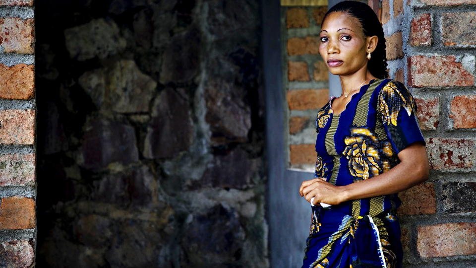 AVGJ�R: Bibiche Olendjeke er enke etter avd�de Abedi Kasongo. N� er hun ogs� blitt kvinnen som bestemmer n�r Tjostolv Moland og Joshua French kan reise til Norge. Foto: Tore Bergsaker