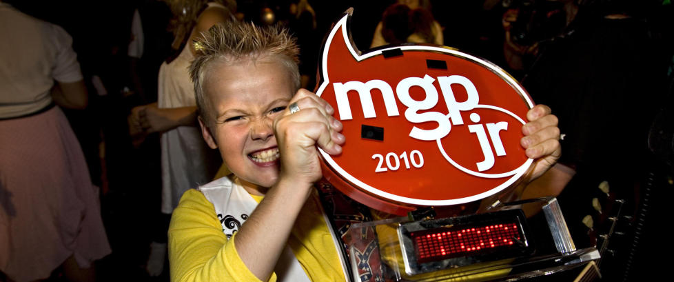 10 år og MGP junior-vinner