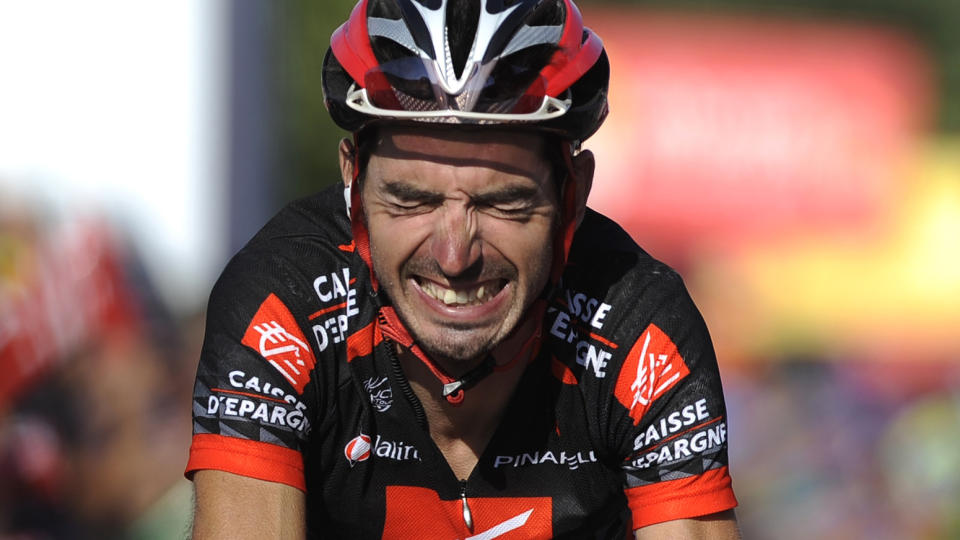 PASSE FORN�YD: David Lopez fikk en f�lelsesladd reise over m�lstreken.Foto: SCANPIX/REUTERS/Felix Ordonez