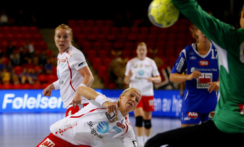 SCORINGSMASKIN: Heidi L�ke fortsetter � score p� bestilling. Foto: TORBJ�RN BERG