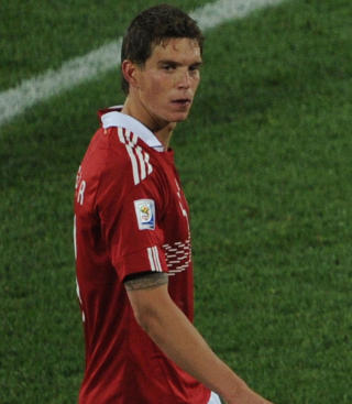 SKUFFET NORGE? Daniel Agger har f�tt inntrykk av at Norge ikke fortjente seieren p� Island. Foto: AFP/PEDRO UGARTE
