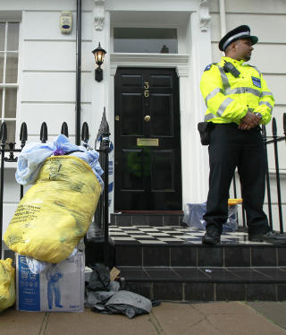 FASJONABELT: Det antattte drapsofferet bodde i en  luksusleilighet i Pimlico i London. Foto: SCANPIX