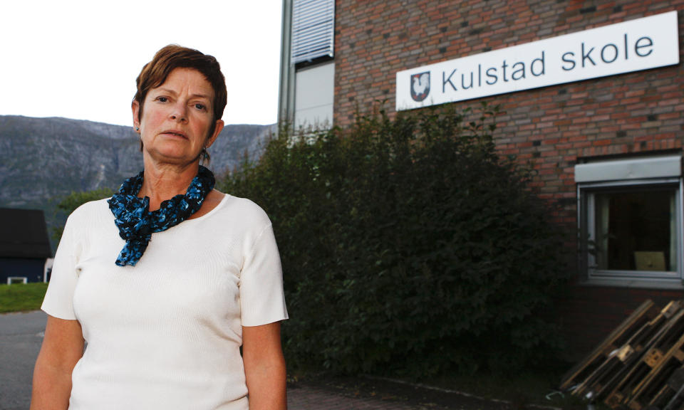 I KRISEMODUS: Jorunn Thingvold, rektor ved Kulstad skole, har iverksatt en rekke krisetiltak for � hanskes med den vanskelige situasjonen som er oppst�tt. Foto: HANS PETTER S�RENSEN