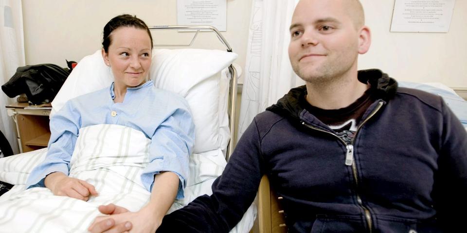 SPENTE: Lene og Robert hadde tre pr�ver�rsfors�k. FOTO: Anne Elisabeth N�ss