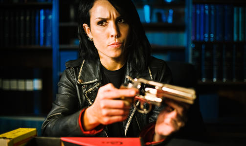 ORIGINALEN: Noomi Rapace som Lisbeth Salander i de svenske Millennium-filmene. Foto: AP Photo/Music Box Films