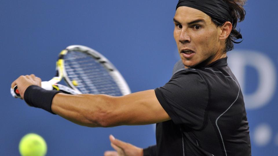 ENDELIG TIL TOPPS? Rafael Nadal har aldri vunnet US Open, n� kan det bli en dr�mmefinale mot Roger Federer. Foto: EPA/JASON SZENES