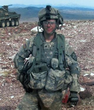 I FELT: Adam Winfield i Afghanistan. Foto: AP//Courtesy Winfield family/Scanpix