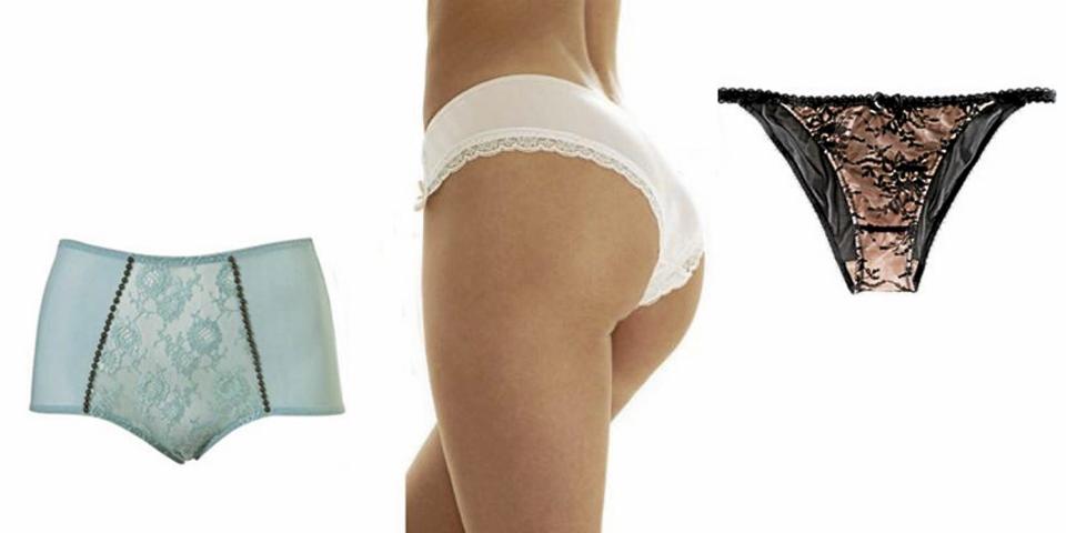 FRA VENSTRE: Hipster fra Topshop (kr 95),stringtruse fra H&M (kr 79,50).