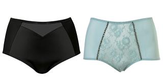 FRA VENSTRE: Triumph (kr 199), Topshop (kr 96). Foto: Produsentene.