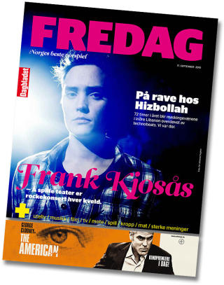 NORGES BESTE VORSPIEL: Denne saken er hentet fra ukas Dagbladet FREDAG. Der kan du ogs� lese om musikalstjerna Frank Kjos�s og bli med p� festival i Hizbollah-kontrollert Libanon.