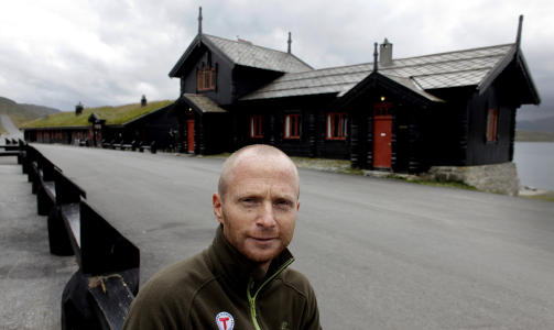 SJEFEN: Anders Sten Nessem er daglig leder p� Haukleiseter fjellstue. Alle foto: Ole C. H. Thomassen