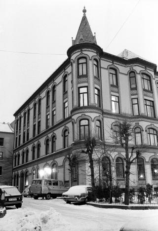 Under lupen:  Oscarsgate 61, der familien Stor�kre/Treholt bodde. NTB arkivfoto / SCANPIX
