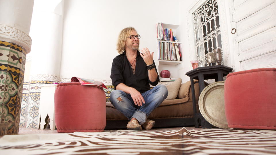 Dr�mmen: Multikunstner og interi�rstylist Tor Halvorsen har hytte i Marrakech.