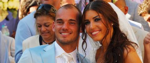 Sneijder hjalp dame etter scooter-ulykke